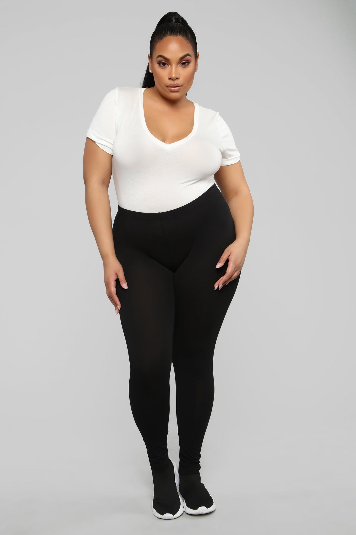 Kim Basic Legging - Black