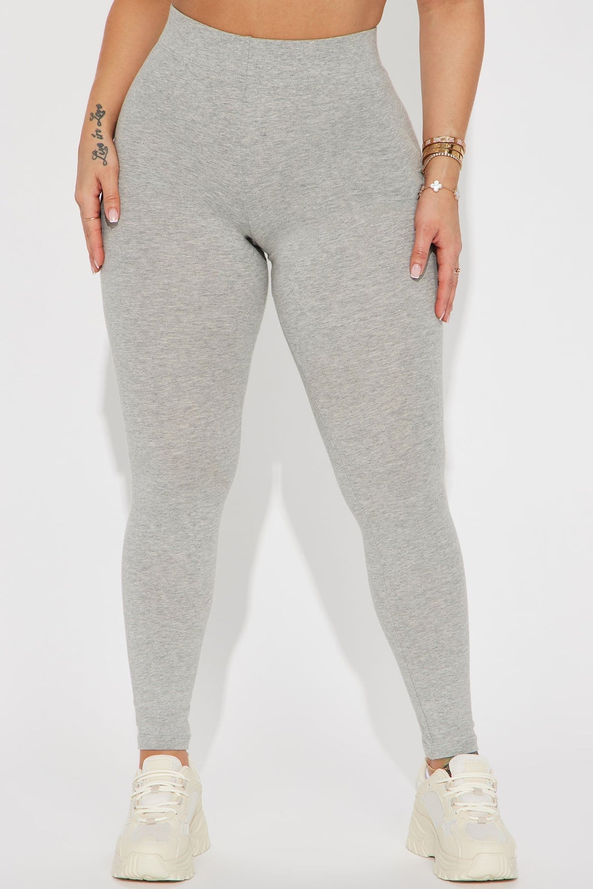 Game Changer Legging - Heather Grey
