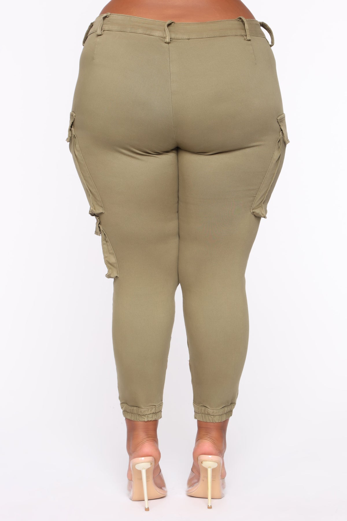 Kalley Cargo Pants - Olive