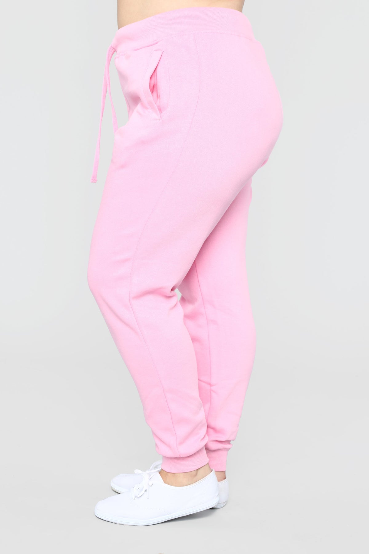 Stole Your Boyfriend's Oversized Jogger - Pink