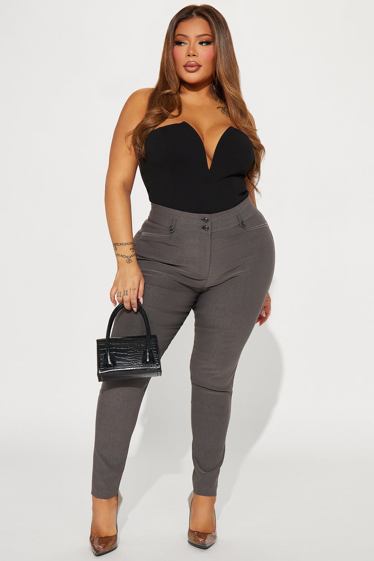 Workin Me Pants - Charcoal