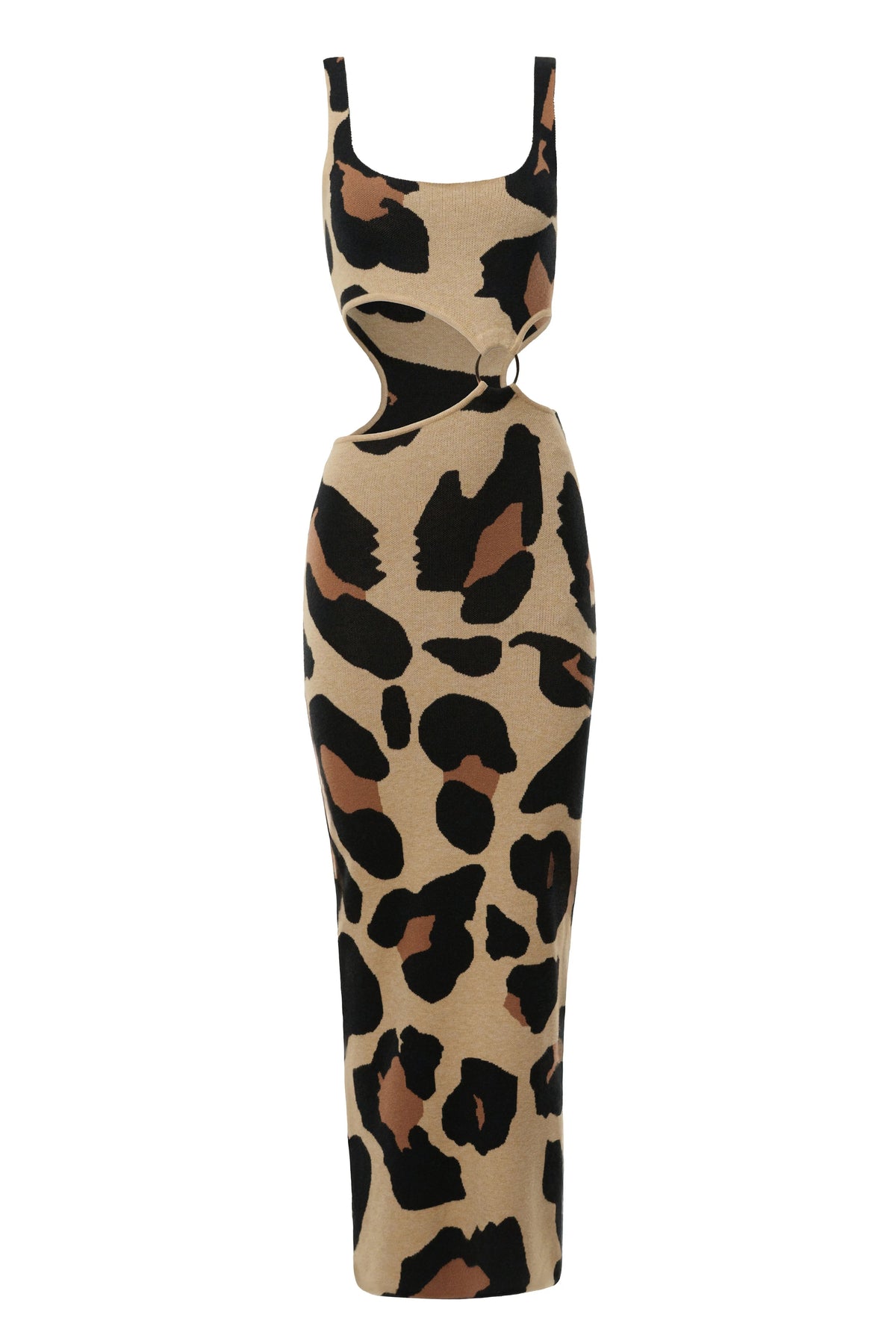 Leopard Zahara Print Maxi Dress