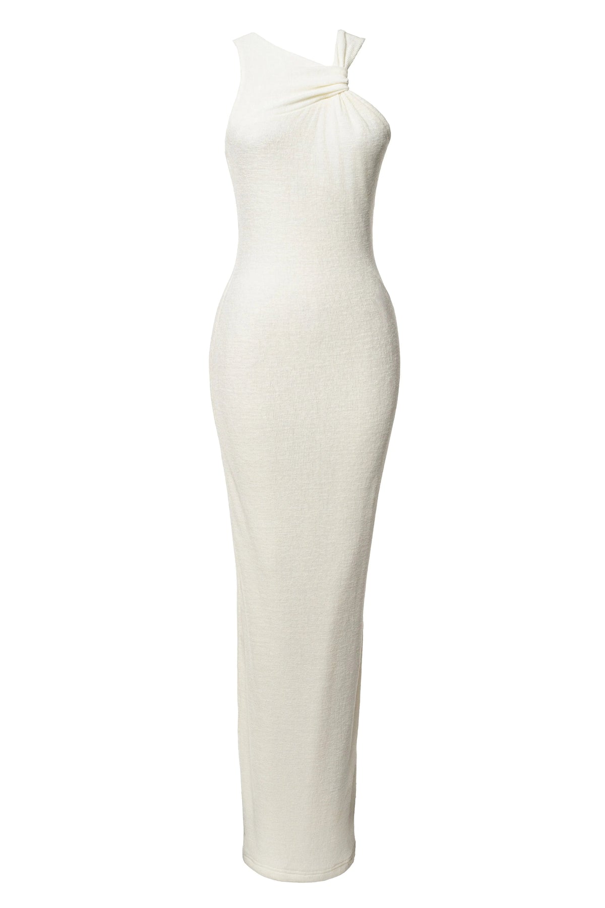 Ivory Alessia Knit Maxi Dress