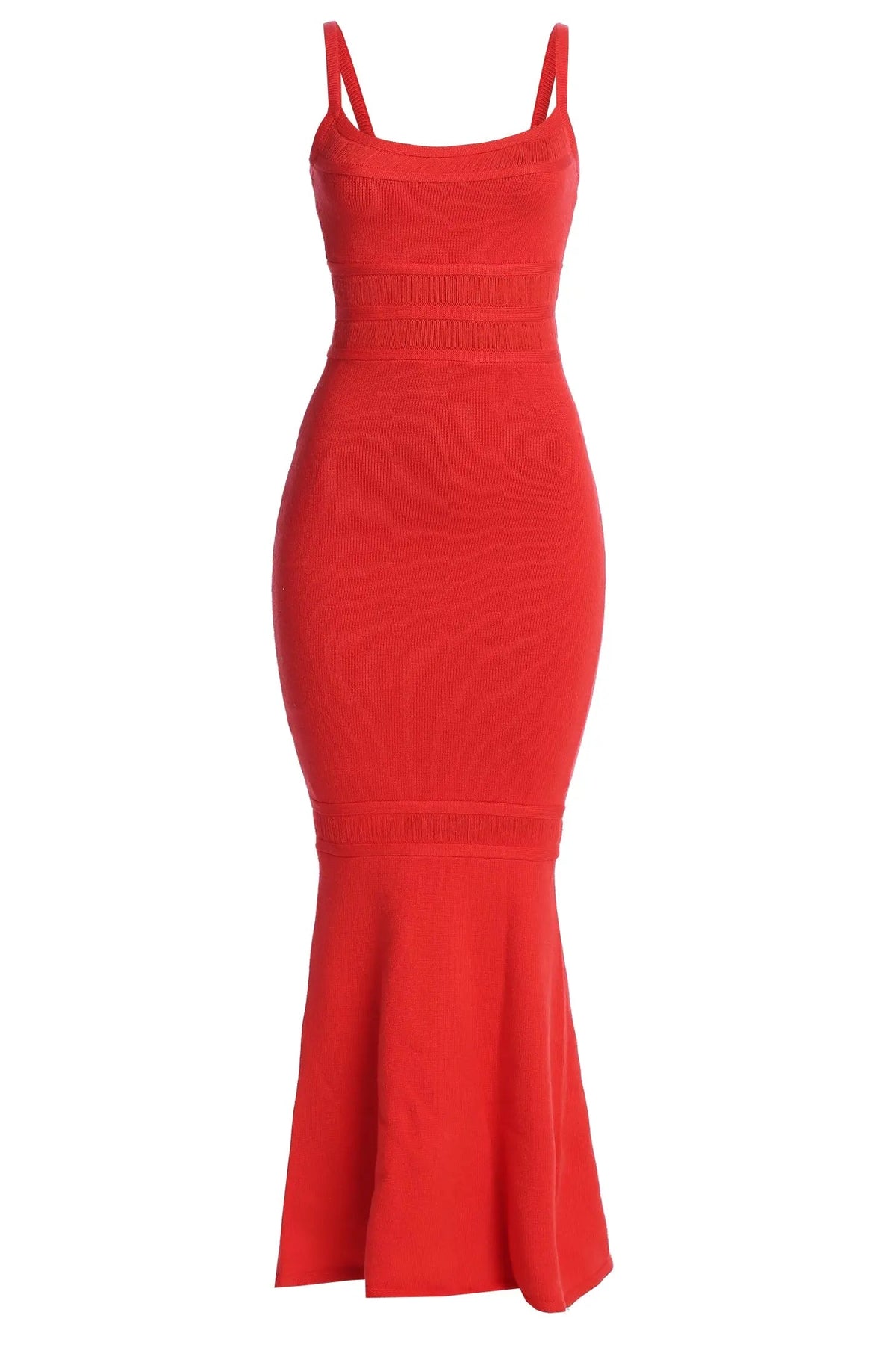 Berry Lumen Knit Maxi Dress