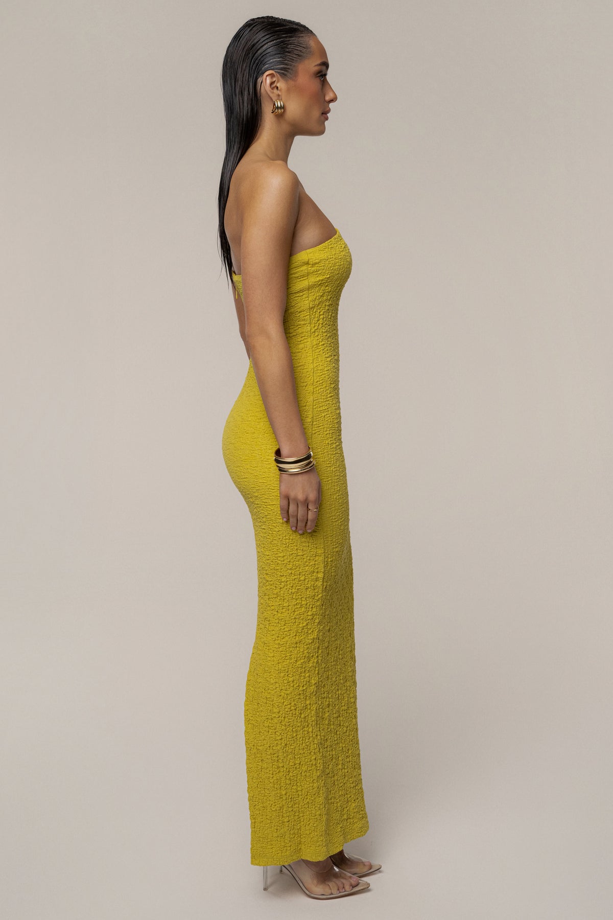 Lime Summer In Capri Dress