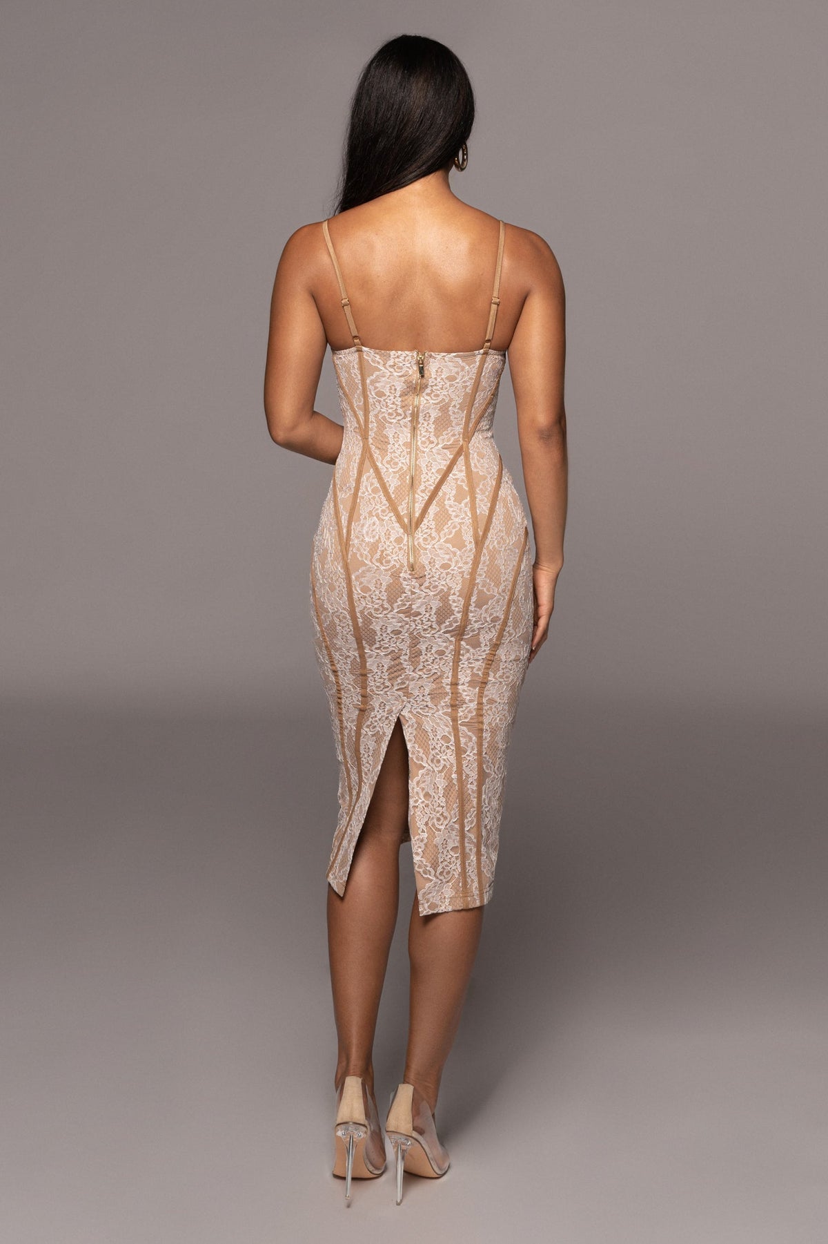 White Katerina Lace Dress