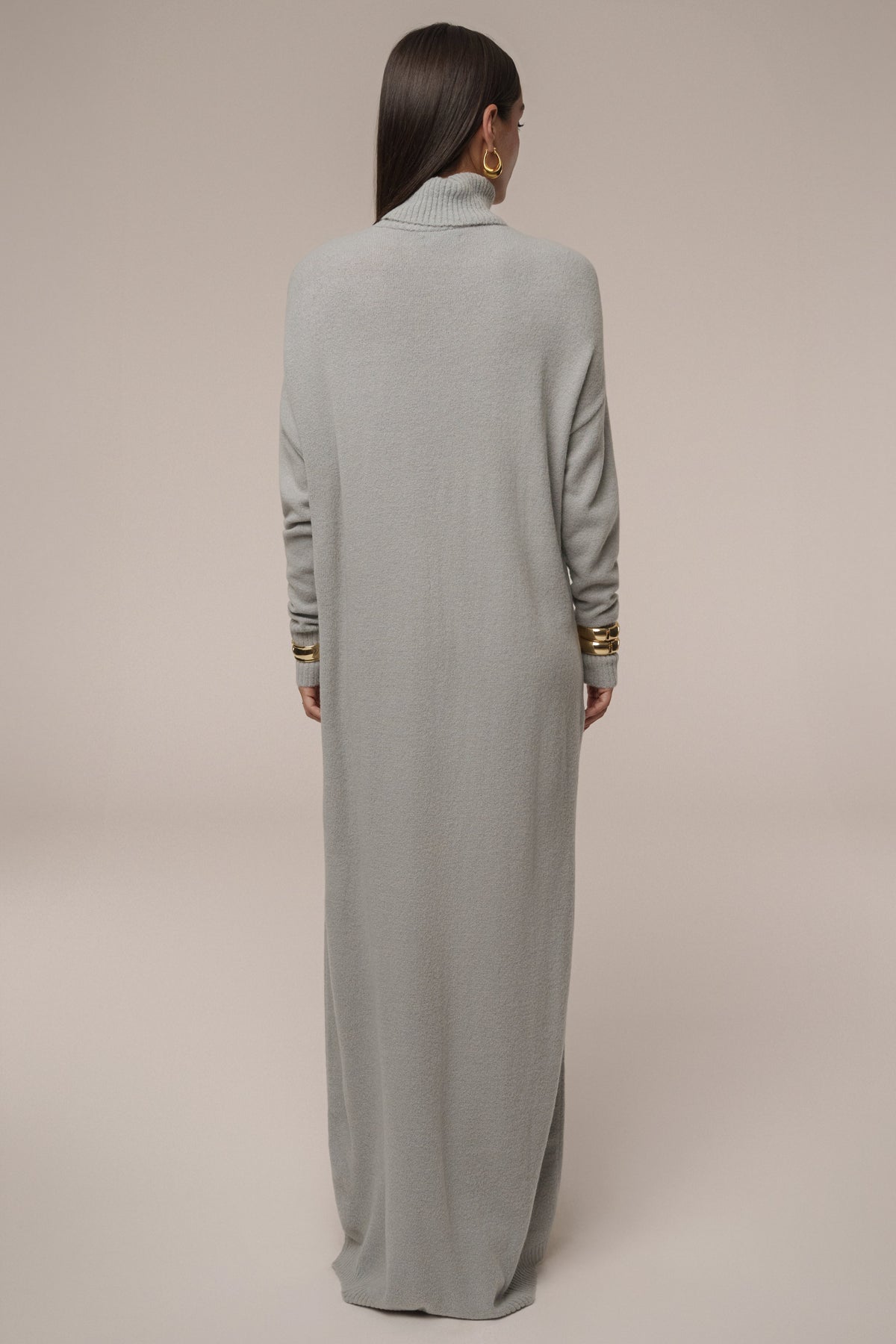 Grey Hartley Knit Maxi Dress