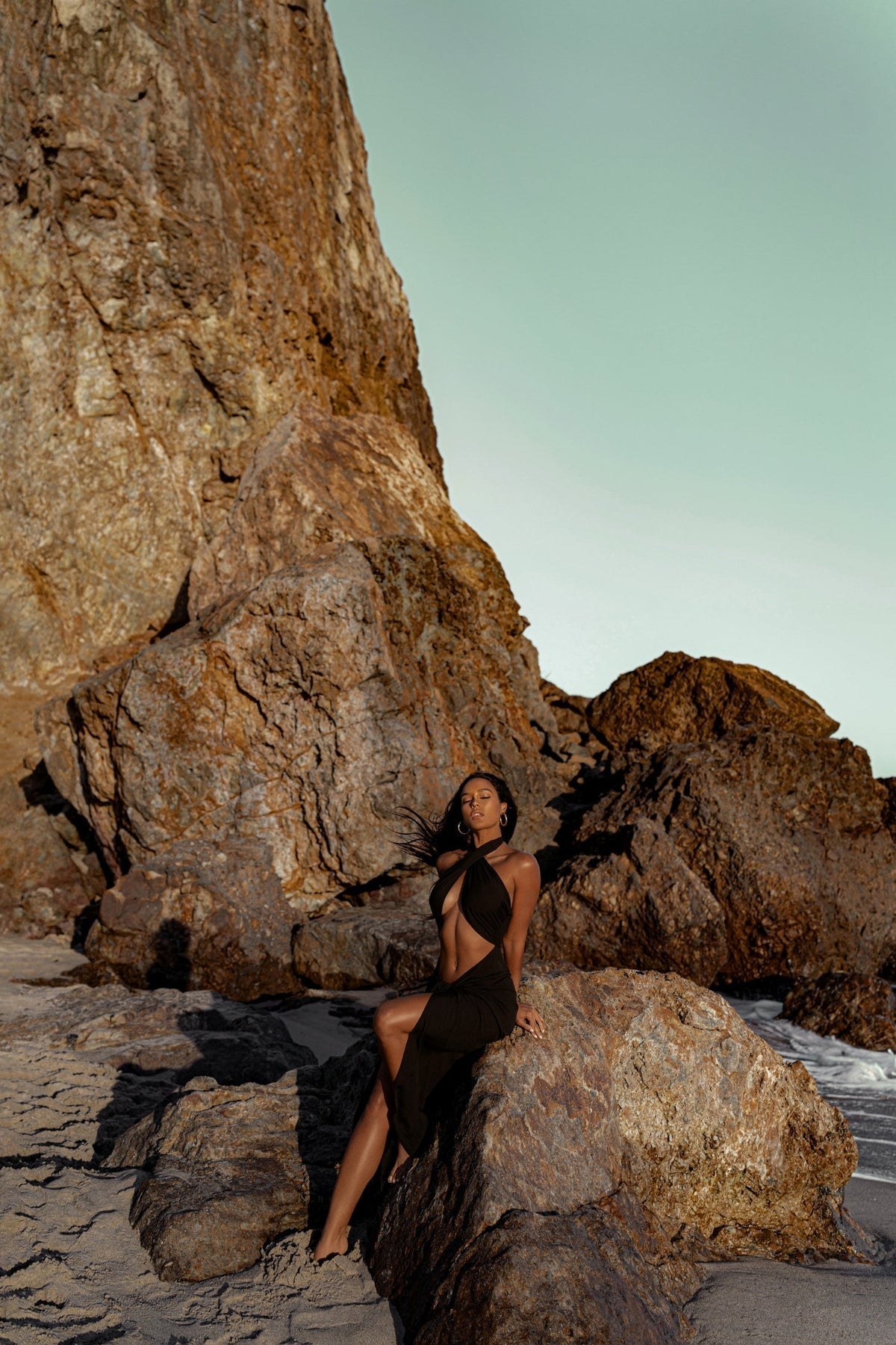 Black Sahara Dress