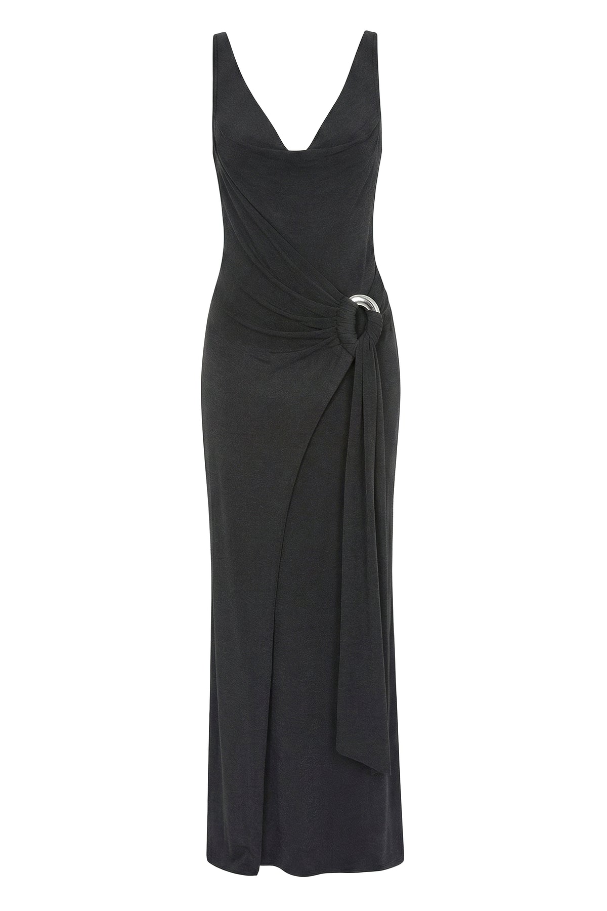 Black Divine State Maxi Dress