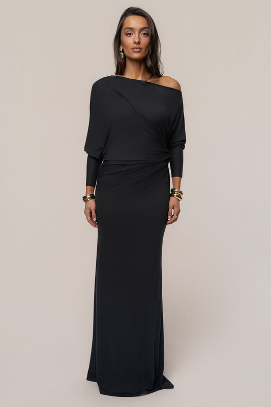 Black Eternal Obsession Maxi Dress
